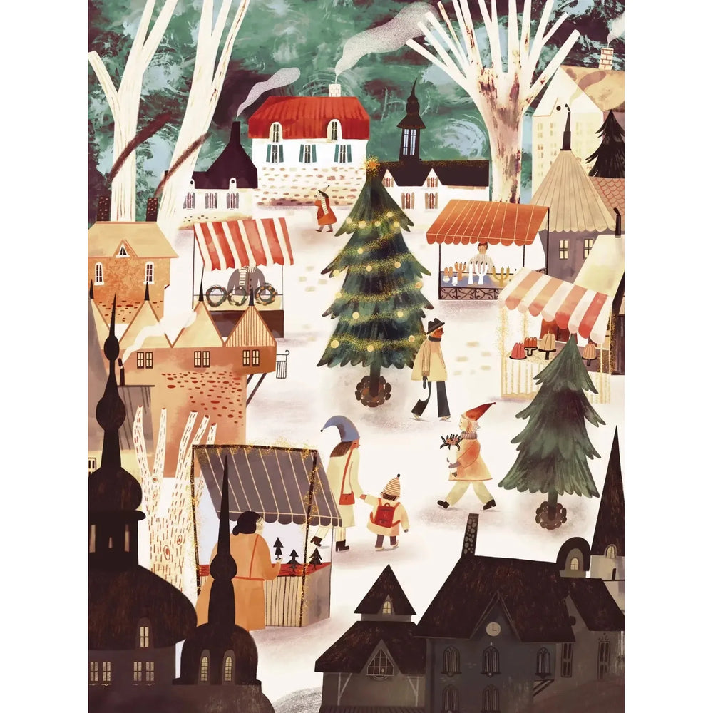 Christmas Market 1000 Piece Jigsaw Puzzle NYPC