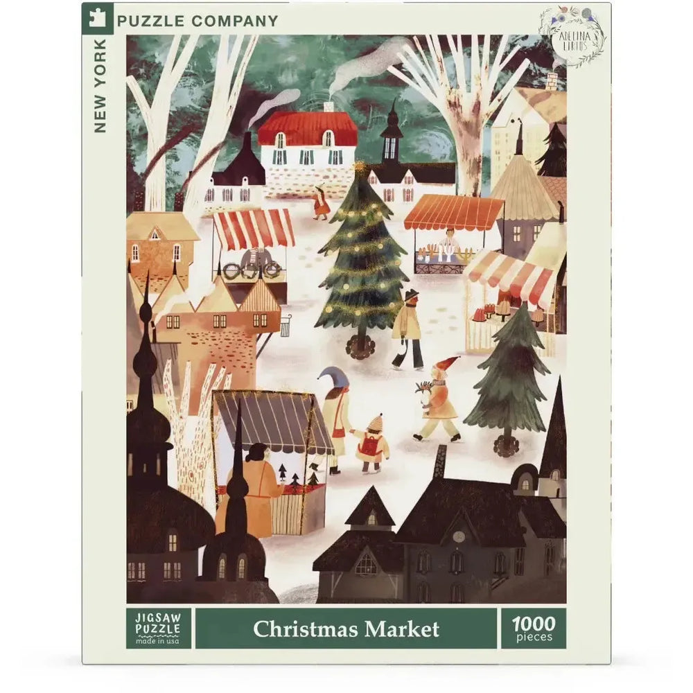 Christmas Market 1000 Piece Jigsaw Puzzle NYPC
