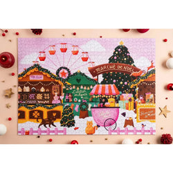 Christmas Market 1000 Piece Premium Jigsaw Puzzle Heol (ONLINE ORDER ONLY)