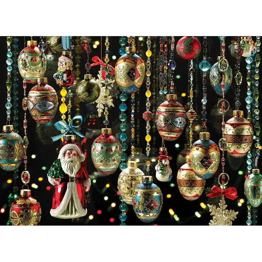 Christmas Ornaments 1000 Piece Jigsaw Puzzle Cobble Hill (ONLINE ORDER ONLY)