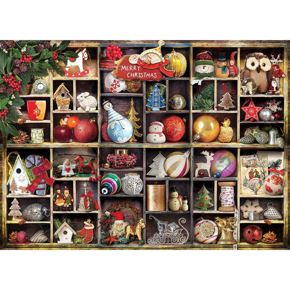 Christmas Ornaments 1000 Piece Jigsaw Puzzle Eurographics (ONLINE ORDER ONLY)