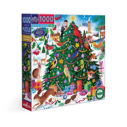 Christmas Songbirds 1000 Piece Jigsaw Puzzle eeBoo (ONLINE ORDER ONLY)