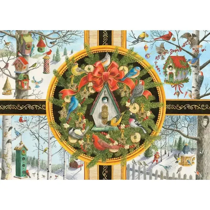 Christmas Songbirds 500 Large Piece Jigsaw Puzzle Ravensburger