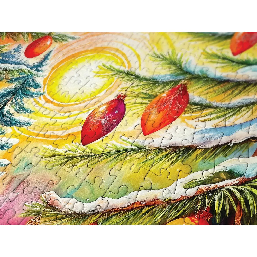 Christmas Sunrise 1000 Piece Jigsaw Puzzle Enjoy (ONLINE ORDER ONLY)