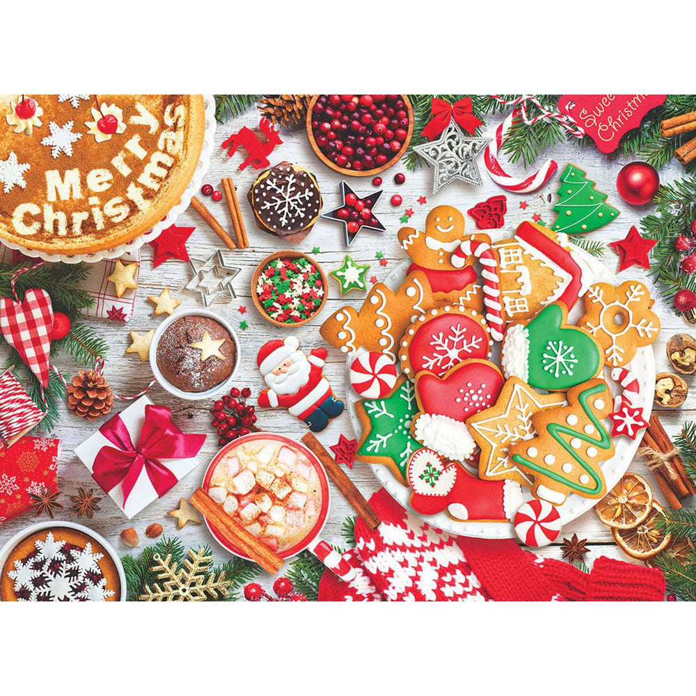 Christmas Table 1000 Piece Jigsaw Puzzle in Tin Eurographics (ONLINE ORDER ONLY)