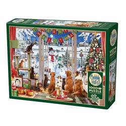 Christmas Visitors 1000 Piece Jigsaw Puzzle Cobble Hill