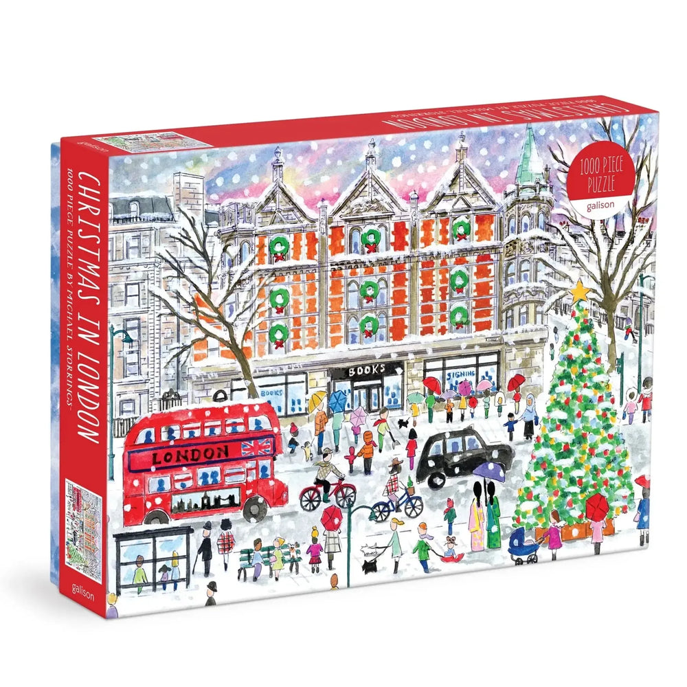 Christmas in London 1000 Piece Jigsaw Puzzle Galison (ONLINE ORDER ONLY)