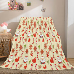 Christmas Decorations Flannel Fleece Throw Cosplay Blanket (Online Order Only)