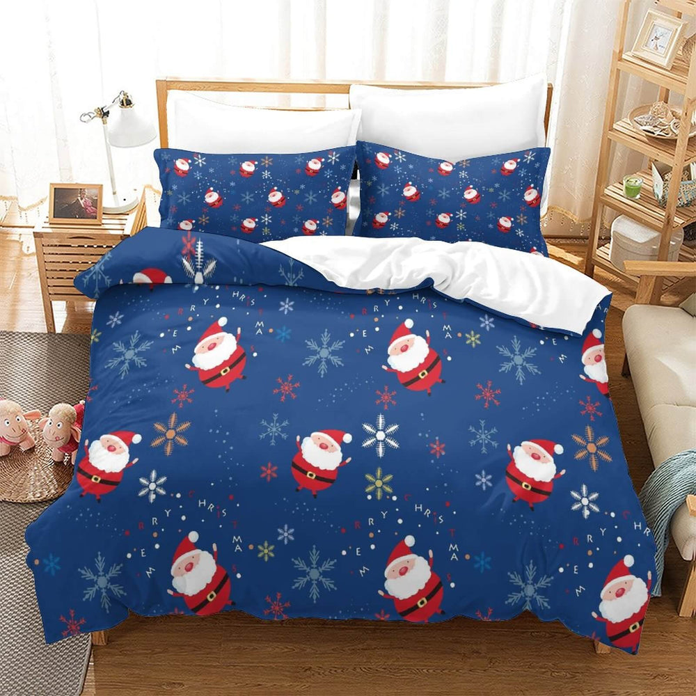 Christmas Pattern Bedding Set Quilt Cover Without Filler (Online Order Only)