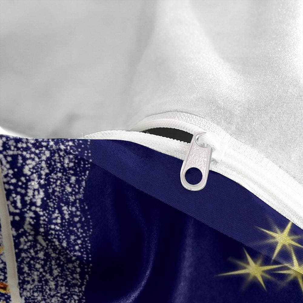 Christmas Pattern Bedding Set Quilt Cover Without Filler (Online Order Only)