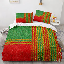 Christmas Pattern Bedding Sets Quilt Cover Without Filler (Online Order Only)