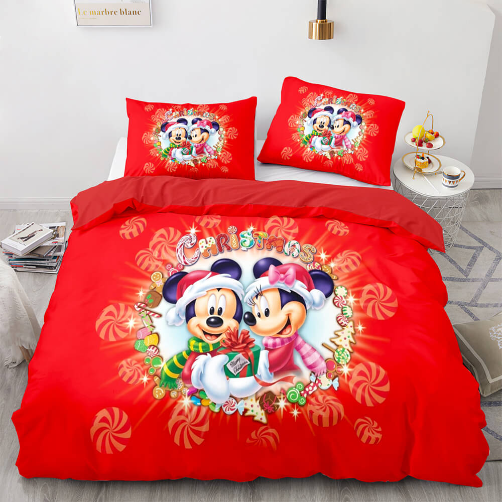 Christmas Santa Claus Bedding Sets Quilt Covers Without Filler (Online Order Only)