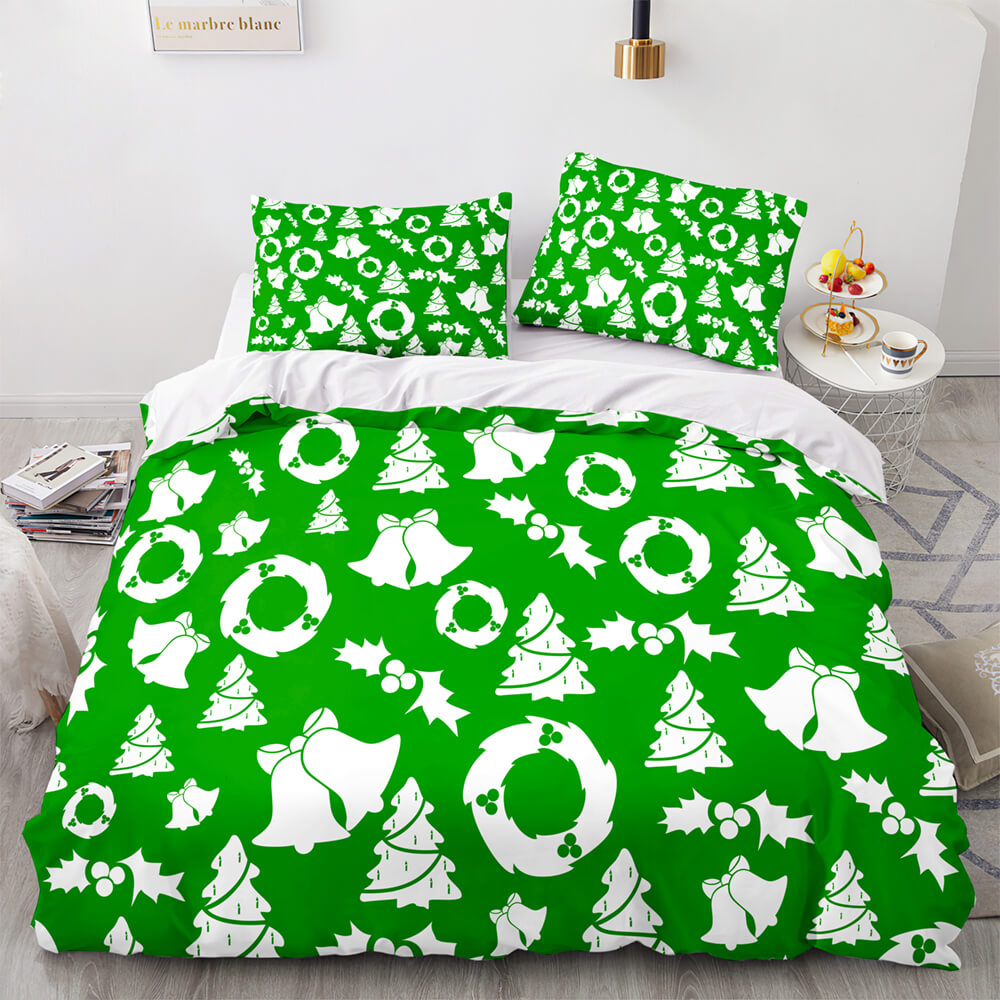 Christmas Santa Claus Bedding Sets Quilt Covers Without Filler (Online Order Only)