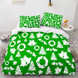 Merry Christmas Bedding Set Duvet Cover Without Filler (Online Order Only)