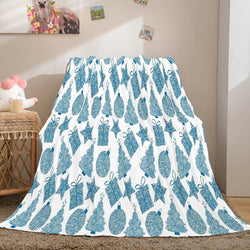 Christmas Theme Flannel Fleece Throw Cosplay Blanket (Online Order Only)