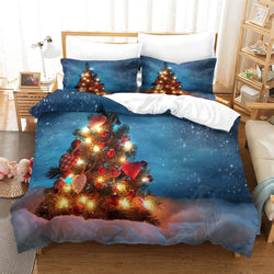 Christmas Tree Bedding Set Quilt Cover Without Filler (Online Order Only)