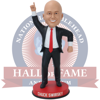 Chuck Swirsky Victory Dance Bobblehead (ONLINE ORDER ONLY)