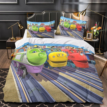 Chuggington Bedding Set Duvet Cover Without Filler (Online Order Only)