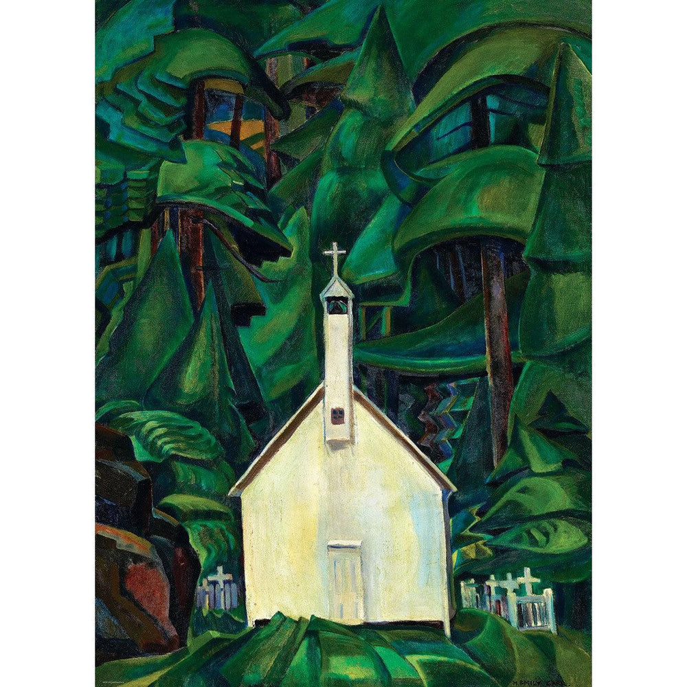 Church in Yuquot Village 1000 Piece Jigsaw Puzzle Eurographics (ONLINE ORDER ONLY)
