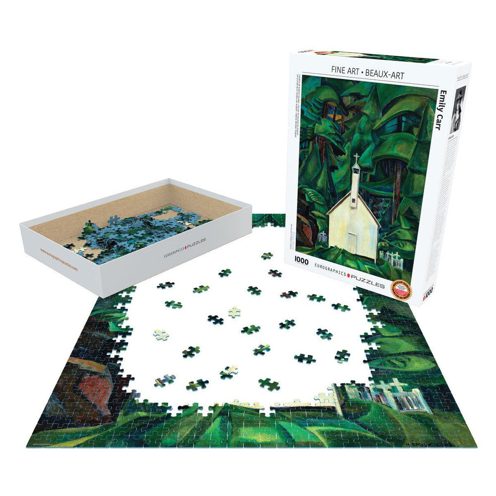 Church in Yuquot Village 1000 Piece Jigsaw Puzzle Eurographics (ONLINE ORDER ONLY)