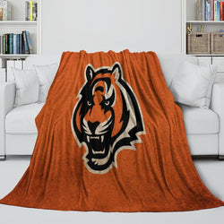 Cincinnati Bengals Blanket Flannel Fleece Throw Room Decoration (Online Order Only)