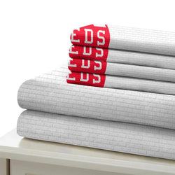 Cincinnati Reds Bedding Set Quilt Cover Without Filler (Online Order Only)