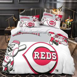 Cincinnati Reds Bedding Set Quilt Cover Without Filler (Online Order Only)