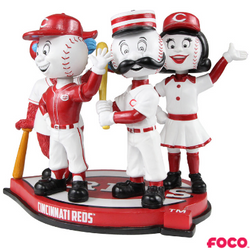 Cincinnati Reds Four Mascot Bobblehead (ONLINE ORDER ONLY)