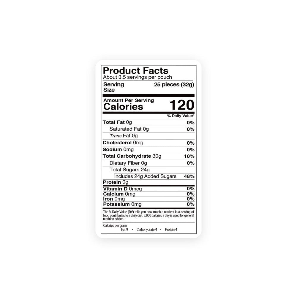 Crispy Candies - Sweet & Tangy Clusters Freeze Dried Candy 114g (ONLINE ORDER ONLY)
