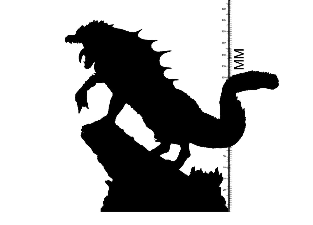 3D Printed Clay Cyanide Cipactli 28mm 32mm D&D (Online Only)