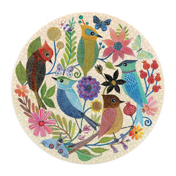 Circle of Avian Friends 1000 Piece Round Jigsaw Puzzle Galison (ONLINE ORDER ONLY)