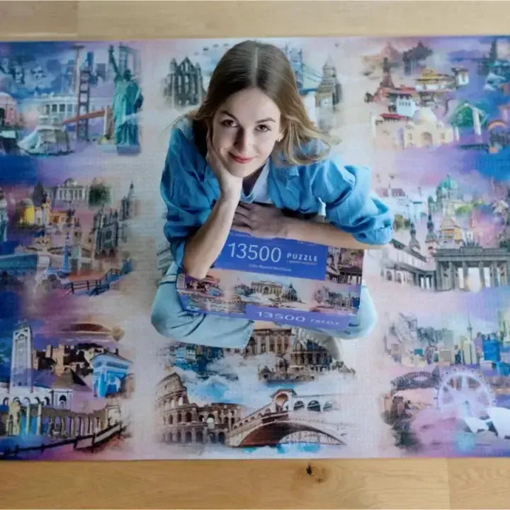Cities Beyond the Clouds 13500 Piece Jigsaw Puzzle Trefl (ONLINE ORDER ONLY)