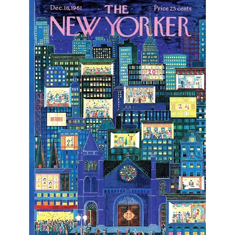 City Advent Calendar 1000 Piece Jigsaw Puzzle NYPC (ONLINE ORDER ONLY)