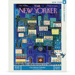 City Advent Calendar 1000 Piece Jigsaw Puzzle NYPC (ONLINE ORDER ONLY)