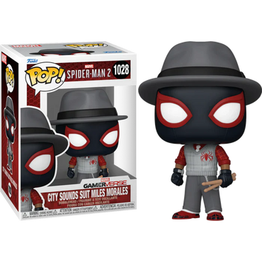 Gamerverse: Spider-Man 2 City Sounds Suit Miles Morales Funko Pop #1028 (Online Order Only)