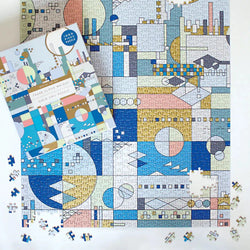 City by the Sea 1000 Piece Jigsaw Puzzle Galison (ONLINE ORDER ONLY)