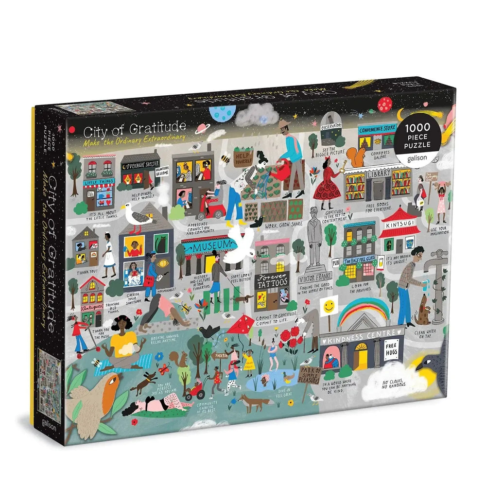 City of Gratitude 1000 Piece Jigsaw Puzzle Galison (ONLINE ORDER ONLY)