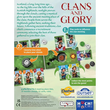Clans & Glory Strategic Card Game Outset (ONLINE ORDER ONLY)