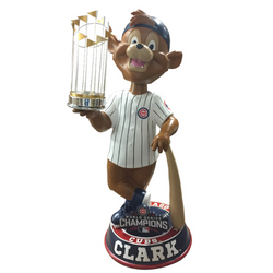 Chicago Cubs 2016 World Series Champions 3 Foot Bobbleheads (ONLINE ORDER ONLY)