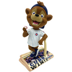 Chicago Cubs 2016 World Series Newspaper Bobbleheads (ONLINE ORDER ONLY)