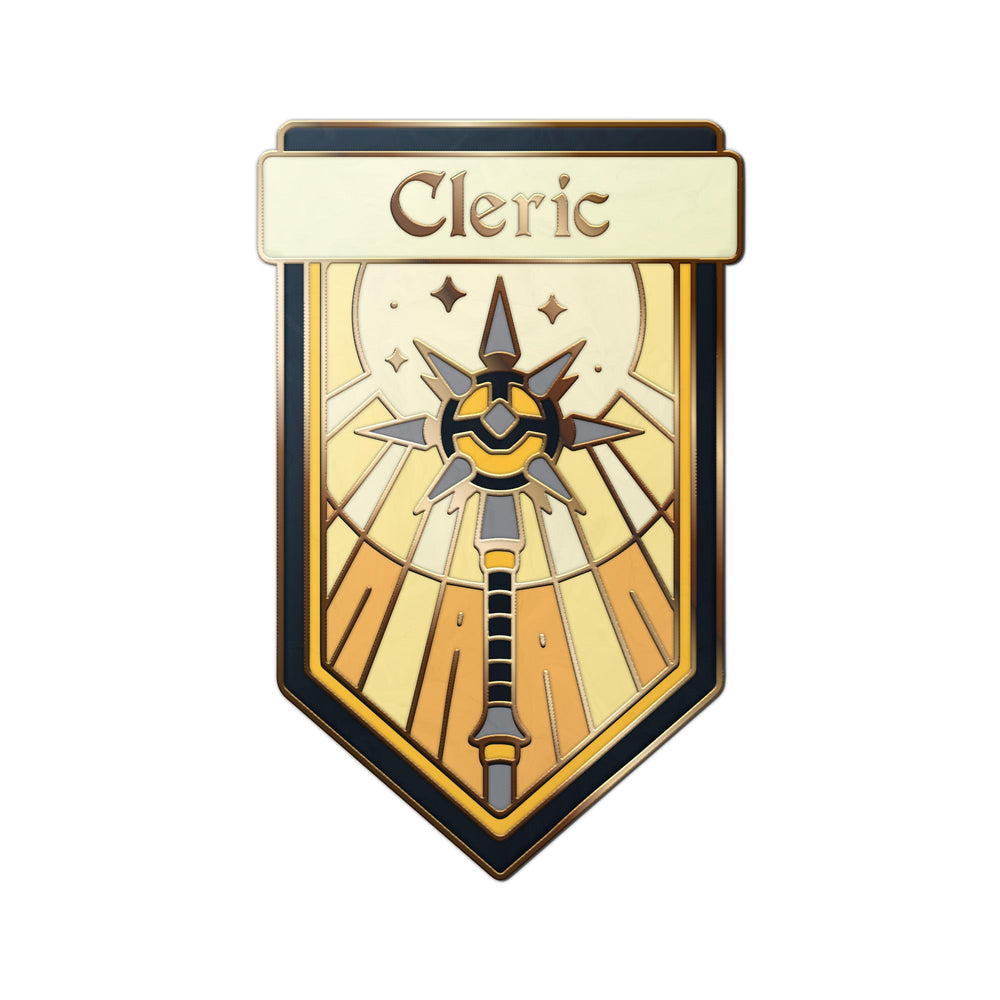 Class Pin - Cleric (ONLINE ORDER ONLY)