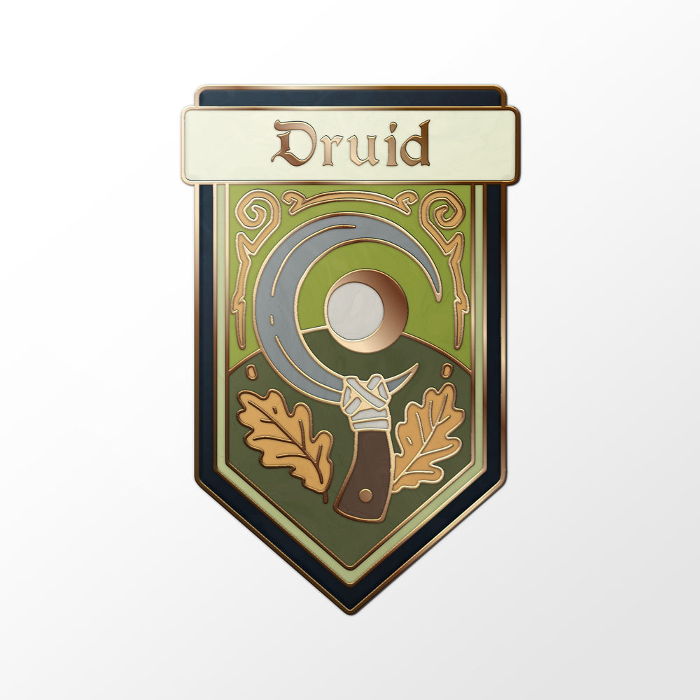 Class Pin - Druid (ONLINE ORDER ONLY)