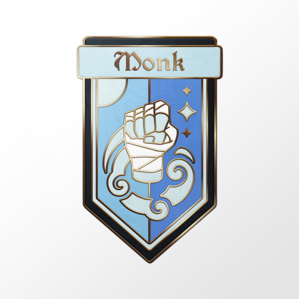 Class Pin - Monk (ONLINE ORDER ONLY)