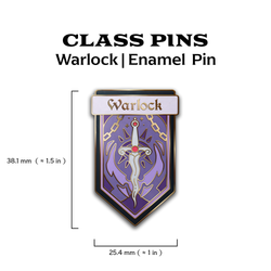 Class Pin - Warlock