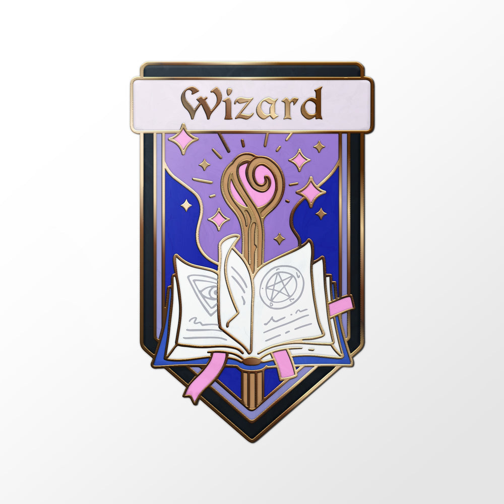 Class Pin - Wizard (ONLINE ORDER ONLY)