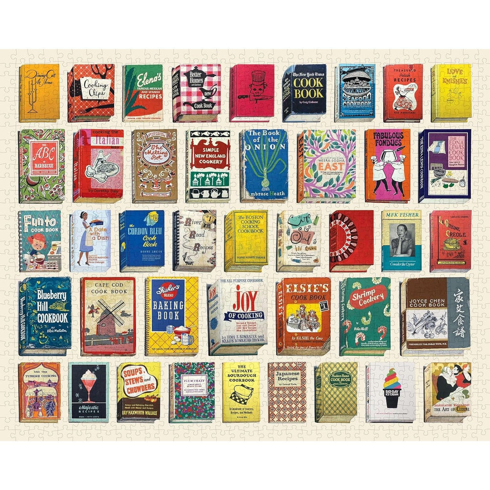 Classic Cookbooks 1000 Piece Jigsaw Puzzle PA Press (ONLINE ORDER ONLY)