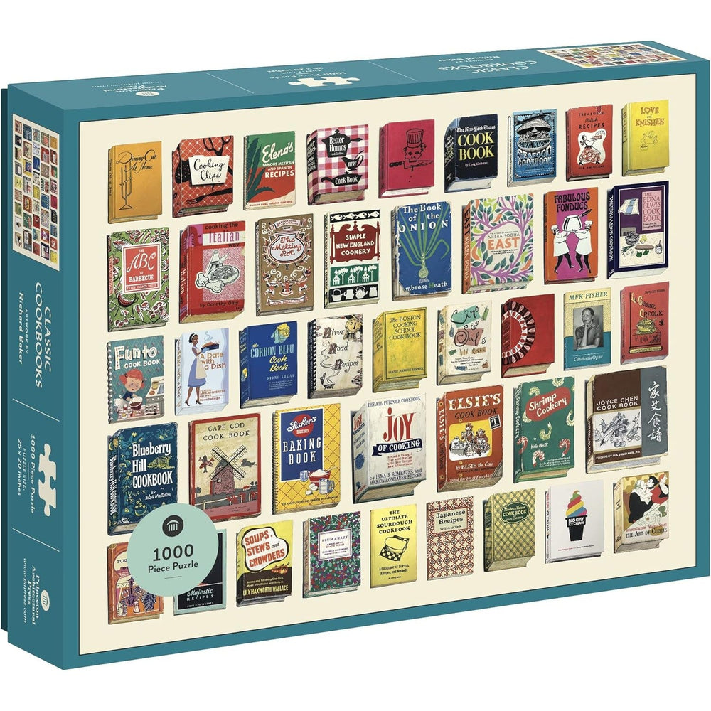 Classic Cookbooks 1000 Piece Jigsaw Puzzle PA Press (ONLINE ORDER ONLY)