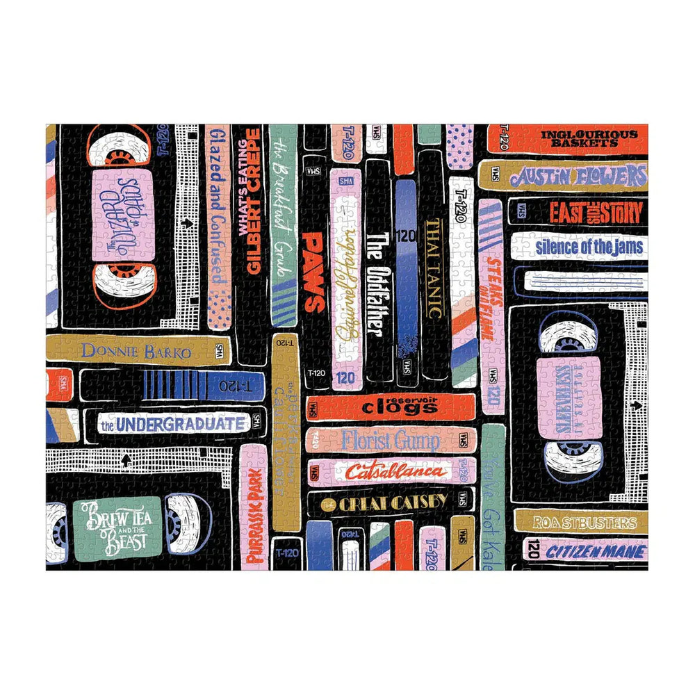 Classic Rewind 1000 Piece Jigsaw Puzzle Galison (ONLINE ORDER ONLY)