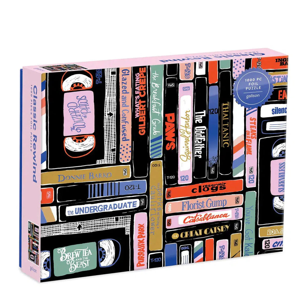 Classic Rewind 1000 Piece Jigsaw Puzzle Galison (ONLINE ORDER ONLY)
