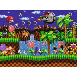 Classic Sonic the Hedgehog 500 Piece Jigsaw Puzzle Ravensburger
